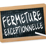 FERMETURE lundi 14 septembre 26