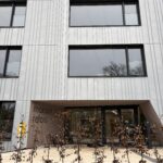 Entrée nouvelle Maison Relais - New Maison Relais entrance